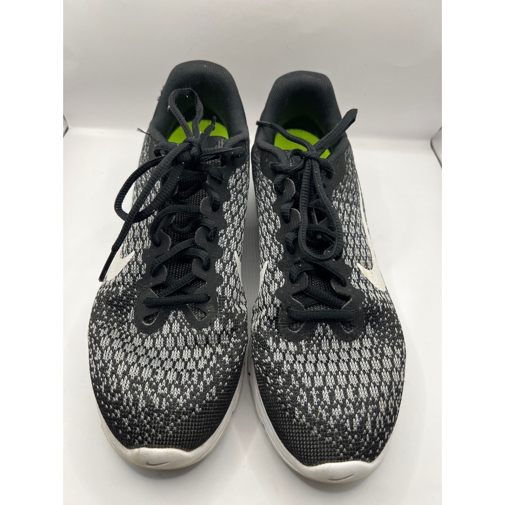 Nike Air Max Sequent 2 Running Shoes Womens 8.5 Black White Athletic‎ Sneakers